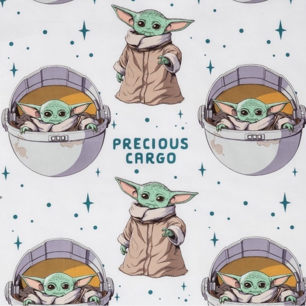 Nwt disneys mandalorian twin size 3 piece sheet set